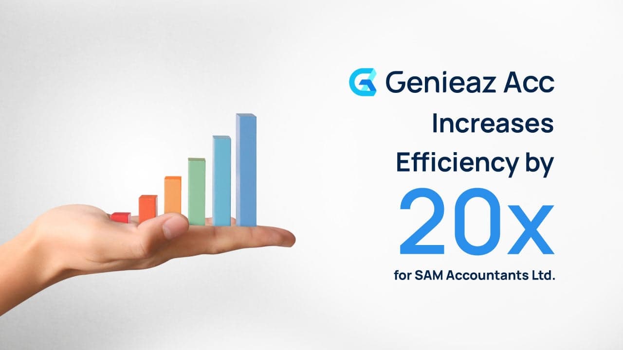 Genieaz Acc Increases Efficiency by 20x for SAM Accountants Ltd.